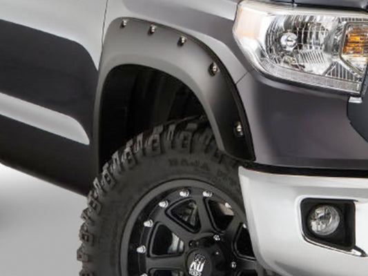Bushwacker Pocket Style Fender Flares 2014-2018 Toyota Tundra FACTORY STYLE FRONT PAIR ONLY