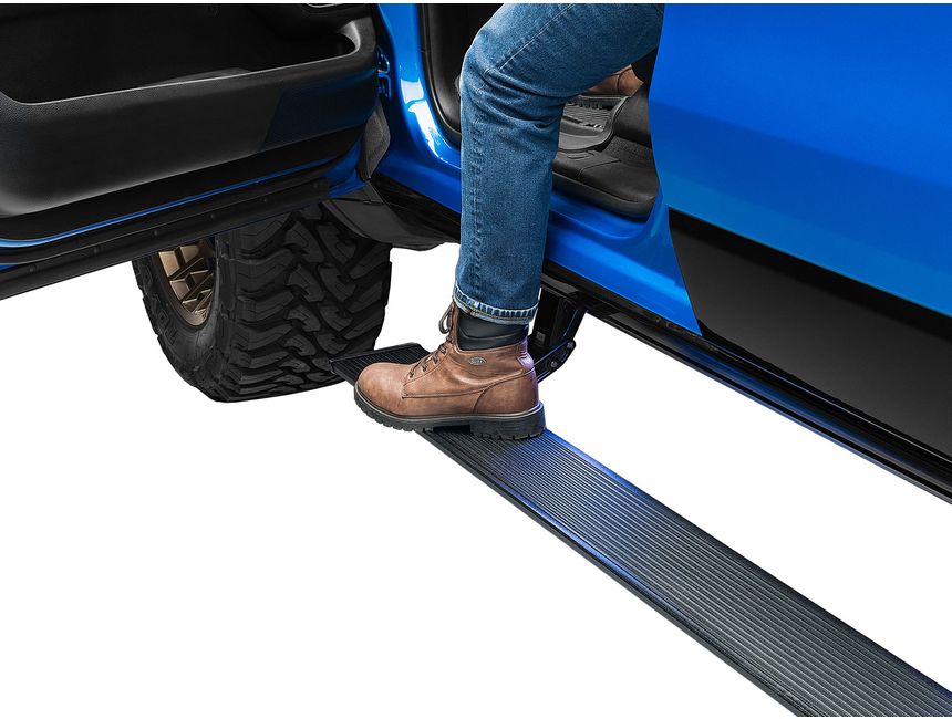 PowerStep Xtreme Black Includes OEM style illumination 18-24 Jeep Wrangler 4-Door