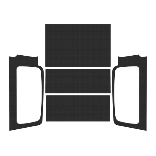 DEI 04-06 Jeep Wrangler LJ Unliminted Headliner Complete Kit - Black