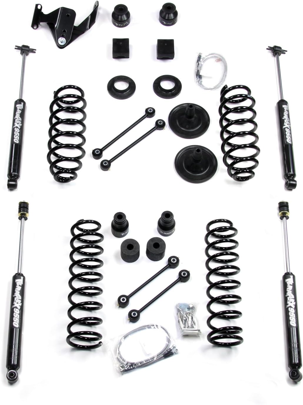 TERAFLEX 3IN LIFT KIT, W/9550 SHOCKS JK 4DR