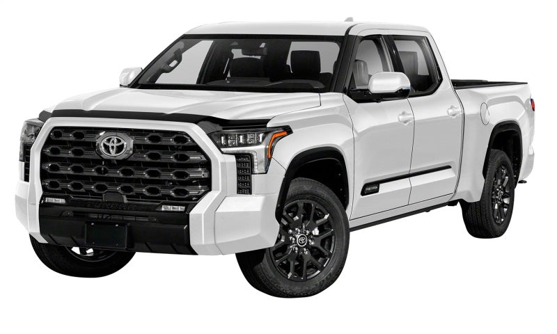 AVS 22-23 Toyota Tundra CC/CrewMax & 2023 Sequoia Aeroskin Low Profile Hood Shield - Smoke