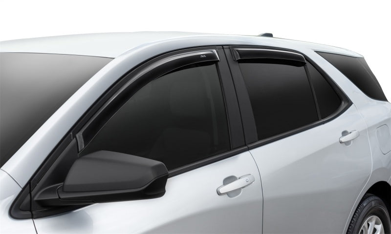 AVS 07-18 Jeep Patriot Ventvisor In-Channel Front & Rear Window Deflectors 4pc - Smoke