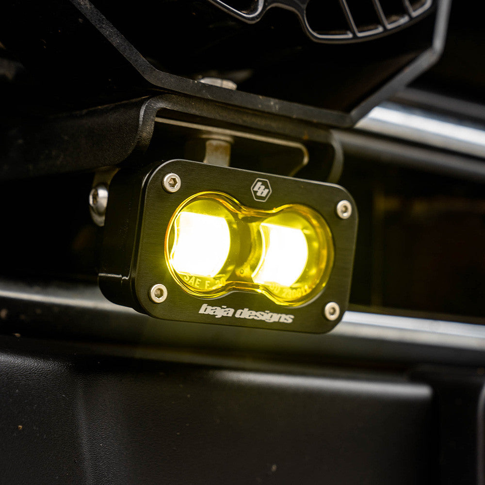 Baja Designs S2 SAE Pair LED Spot Amber