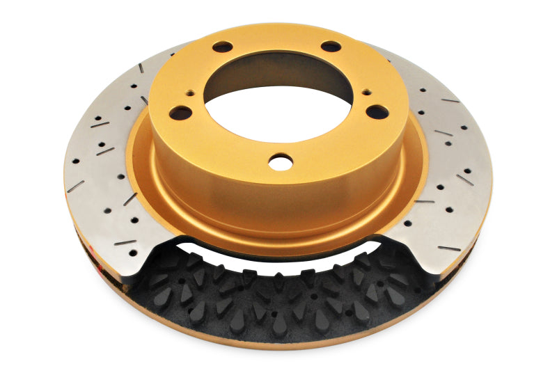 DBA 8/93-94 Nissan Skyline R32 GT-R/95-7/98 R33 & R34 GT-R Rear Drilled&Slotted 4000 Series Rotors