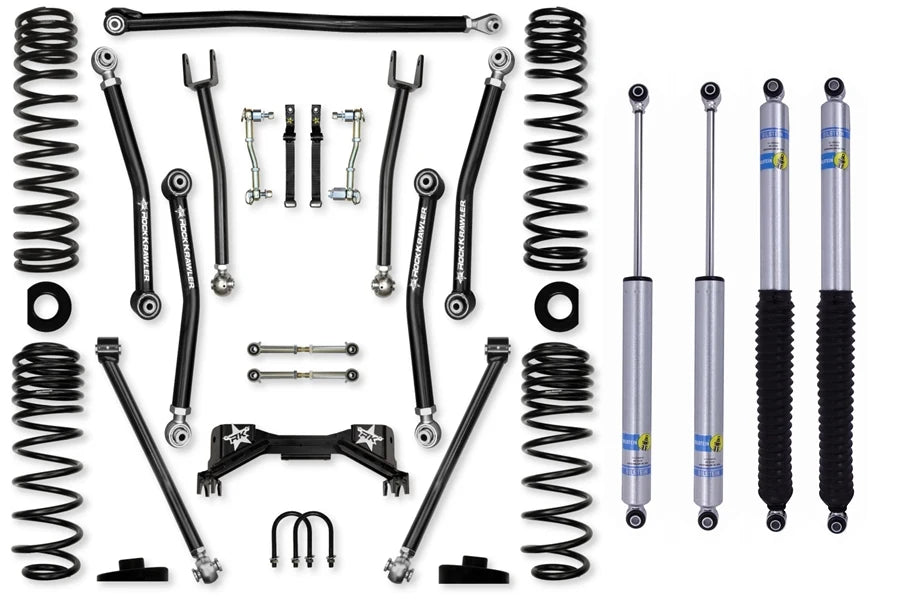 Rock Krawler 3in Pro-X Lift Kit w/ Shock Options - JT Gladiator