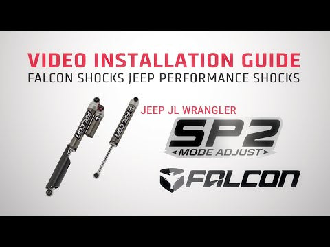 Teraflex Falcon SP2 3.3 Fast Adjust Piggyback Shock Kit - 2-4.5in Lift - JL Diesel/4xe/392