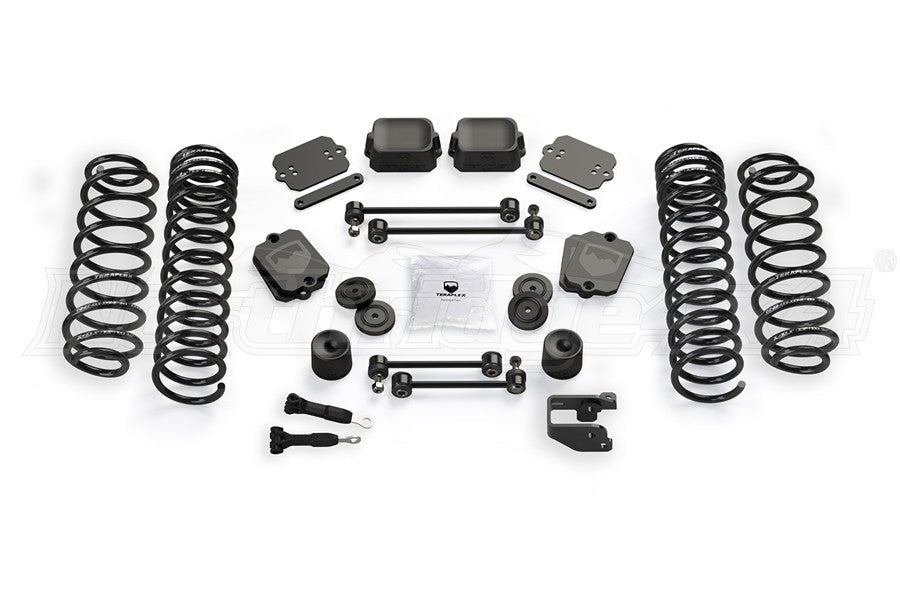 TERAFLEX 3.5IN BASE LIFT KIT, NO SHOCKS OR SHOCK EXTENSIONS JL