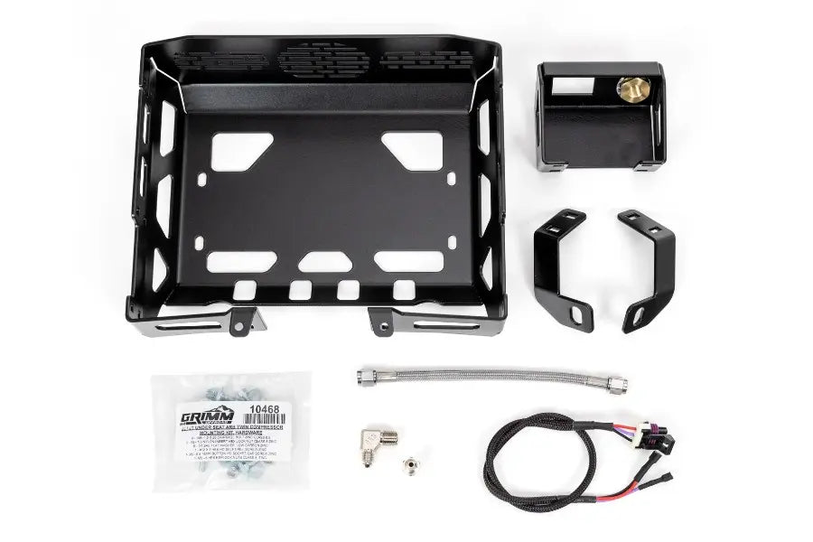 Grimm Offroad Under Seat Twin Compressor Mount Kit - JT/JL