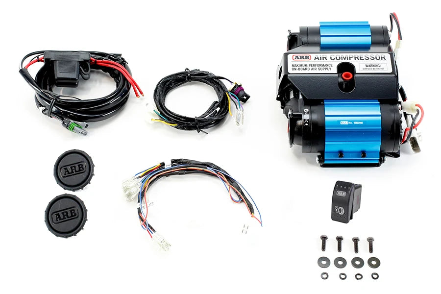 ARB Twin Compressor - Includes Universal Mounting Bracket & Accessories