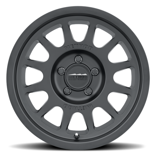 Method MR703 17x8.5 +35mm Offset 5x150 110.5mm CB Matte Black Wheel